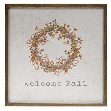 Framed Watercolor Wall Art - Fall - The Fox Decor